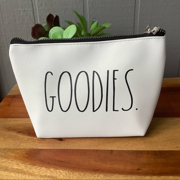 Rae Dunn Handbags - Rae Dunn GOODIES Cosmetic Pouch New, with Tag